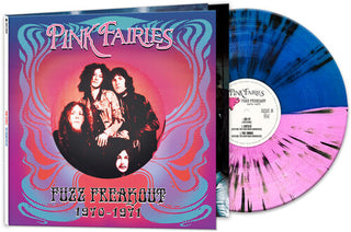 The Pink Fairies- Fuzz Freakout 1970-1971 - Blue/pink/black Splatter