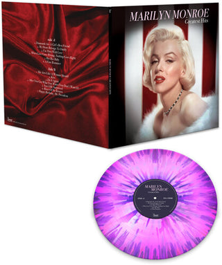 Marilyn Monroe- Greatest Hits - Pink/purple Splatter
