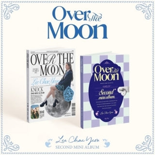 the album cover for Lee Chae Yeon - Over The Moon (Random Cover) (Post) (Stic) (Pcrd)