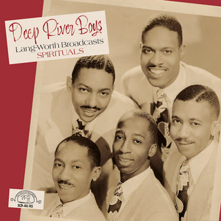 the album cover for Deep River Boys - Lang-Worth Broadcasts: Spirituals (Bonus Cd) [Deluxe]
