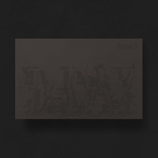 the album cover for Agust D (SUGA of BTS) - D-DAY [VERSION 02]