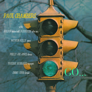 the album cover for Chambers, Paul - Go