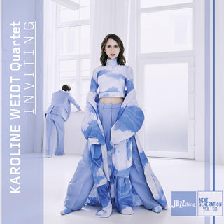 the album cover for Karoline Weidt  / Weill,Kurt - Inviting - Jazzthing Next Generation Vol. 98
