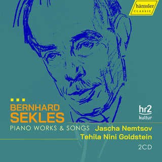 the album cover for Sekles / Nemtsov / Goldstein - Piano Works & Songs