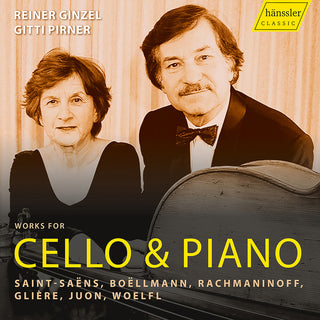 the album cover for Beollmann / Gliere / Juon - Works For Cello & Piano