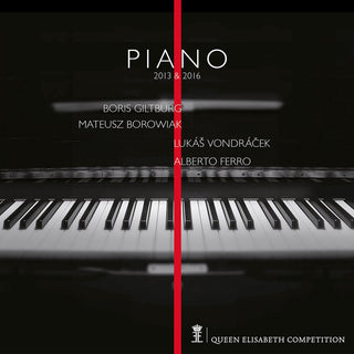 the album cover for Giltburg / Borowiak / Vondracek - Piano 2013 & 2016 (Box)