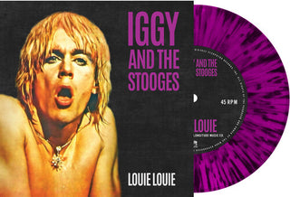 Iggy & The Stooges- Louie Louie - Purple/Black Splatter