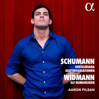 the album cover for Schumann / Widmann / Pilsan - Elf Humoresken