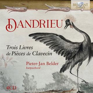 the album cover for Dandrieu / Belder - Trois Livres De Pieces De Clavecin