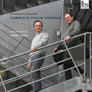 the album cover for Brahms / Tchijik / Urroz - Complete Violin Sonatas