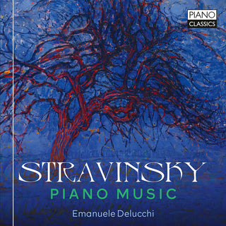 the album cover for Stravinsky / Delucchi - Piano Music