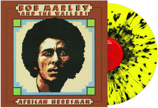 Bob Marley & the Wailers- African Herbsman - Yellow/black Splatter