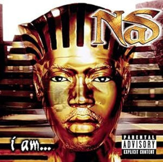 the album cover for Nas - I Am