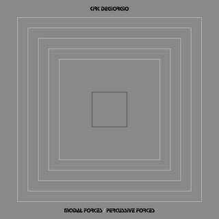 the album cover for Kirk Degiorgio - Modal Forces / Percussive Forces