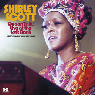 the album cover for Shirley Scott - Queen Talk: Live At The Left Bank [Deluxe] [With Booklet]