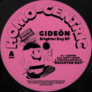 the album cover for Gideon - Brighter Day