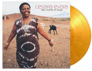 Cesaria Evora- Sao Vicente Di Longe - Limited 180-Gram Orange & Black Marble Colored Vinyl