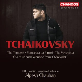 the album cover for Tchaikovsky / Bbc Scottish Symphony Orchestra - Tempest Francesca Da Rimini The Voyevoda Overture