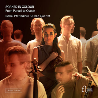 the album cover for Mosley / Storch / Pfefferkorn - Soaked In Colour - From Purcell To Queen