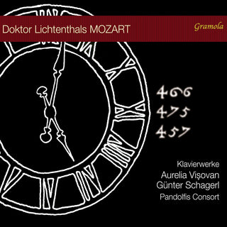 the album cover for Mozart / Visovan / Schagerl - Doktor Lichtenthals Mozart