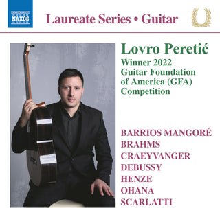the album cover for Lovro Peretic - Guitar Recital