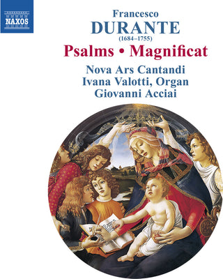 the album cover for Durante / Cantandi / Valotti - Psalms & Magnificat