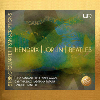 the album cover for Hendrix / Joplin / Lennon - String Quartet Transcriptions From Hendrix