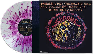 Chrome- No Humans Allowed - Purple/clear Splatter