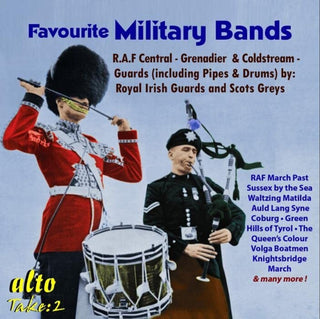 the album cover for R.A.F. Central Band - Favourite Military Bands - Best New Collection!