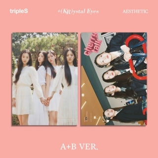 the album cover for Triples - +(Kr)Ystal Eyes - Aesthetic - Random Cover (Post)