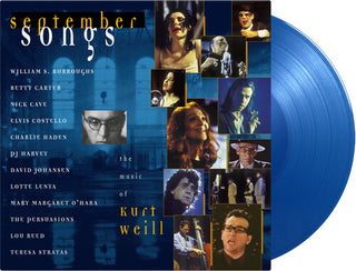 Various Artists- September Songs: The Music Of Kurt Weill / Various - Limited 180-Gram Translucent Blue Colored Vinyl