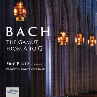 the album cover for J Bach .S. / Plutz - Gamut From A To G