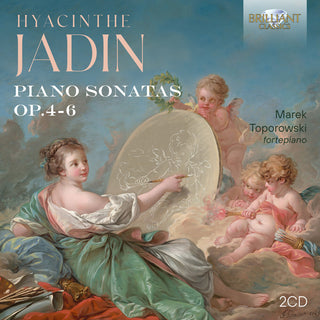 the album cover for Jadin / Toporowski - Piano Sonatas Op. 4-6