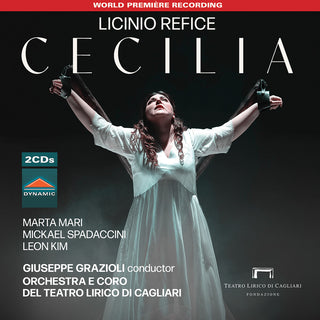 the album cover for Refice / Mucci / Schirru - Cecilia