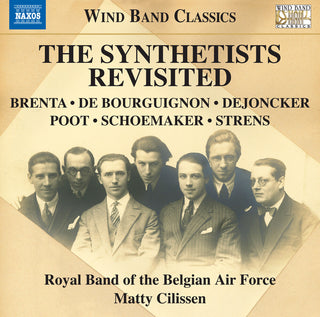 the album cover for Cilissen / Royal Band Of The Belgian Air Force - Synthetists Revisited