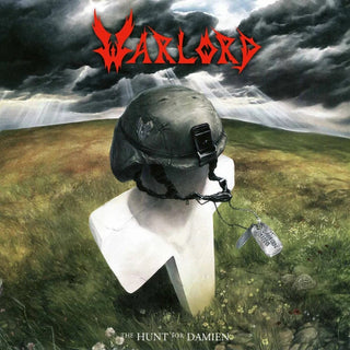 the album cover for Warlord - Hunt For Damien (Slip)