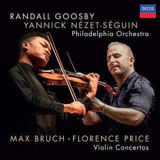 the album cover for Randall Goosby - Bruch & Florence Price (Uk)
