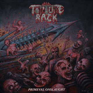 Torture Rack- Primeval Onslaught - Deep Purple/hot Pink - Splatter