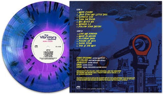 The Vibrators- Mars Casino - Purple/blue Haze Splatter