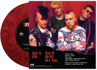 The Exploited- Usa - Red Marble