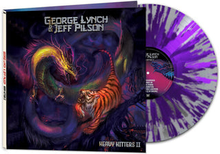 George Lynch- Heavy Hitters Ii - Silver/purple Splatter