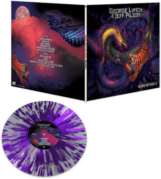 George Lynch- Heavy Hitters Ii - Silver/purple Splatter