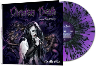 Christian Death- Death Mix - Purple/black Splatter