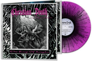 Christian Death- The Rage Of Angels - Purple/black Splatter