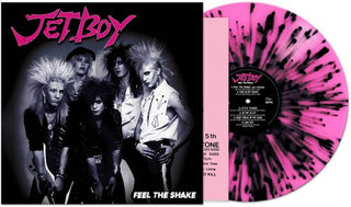 Jetboy- Feel The Shake - Pink/black Splatter