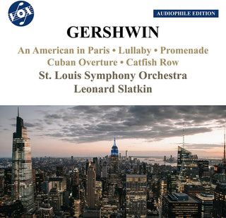 the album cover for Saint Louis Symphony Orchestra - An American In Paris