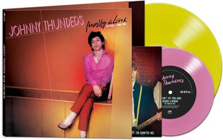 Johnny Thunders- Finally Alone - The Sticks & Stones Tapes - YELLOW/PINK