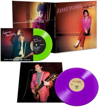 Johnny Thunders- Finally Alone - Purple/green