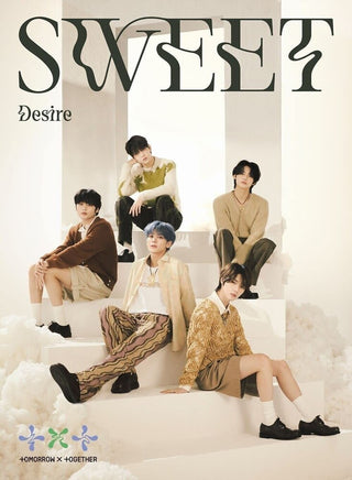 the album cover for TOMORROW X TOGETHER - Sweet - Limited Version A [Limited Edition] (Phob) (Phot)