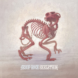 Aesop Rock- Skelethon (10 Year Anniversary Edition) Creme & Black Marbled Clear